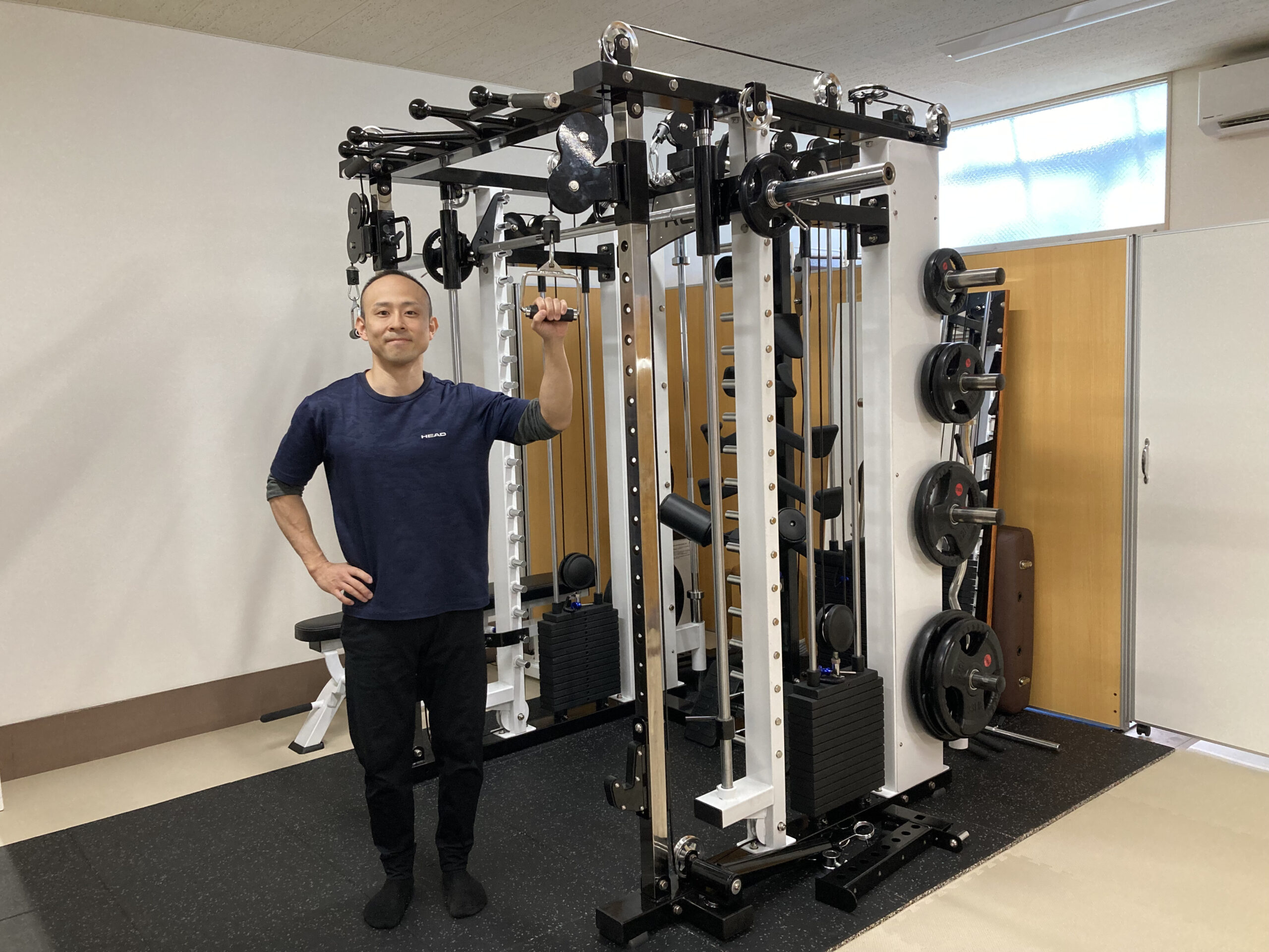 新発田唯一の高機能スミスマシン